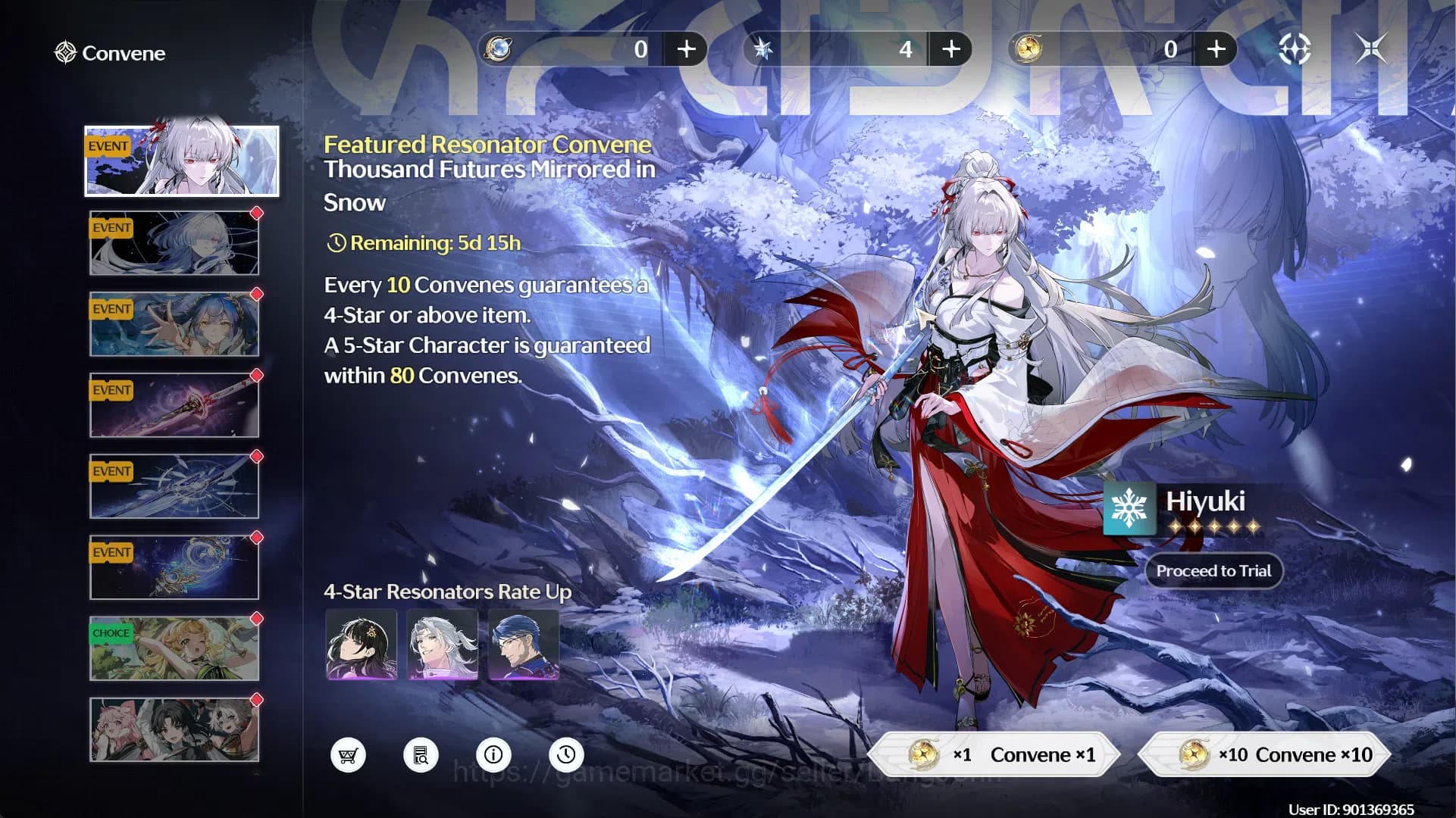 Wuthering Waves Accounts SEA | 7 Limit 3 Sign, Zheshi Sign, Camellya Sign, image 4