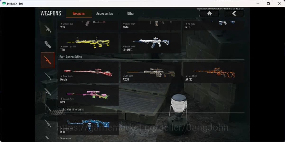 Arena Breakout Accounts MOBILE Lvl 30 |SV 58,2M |CV 11,9 M|MORE SKIN KOI-L image 7