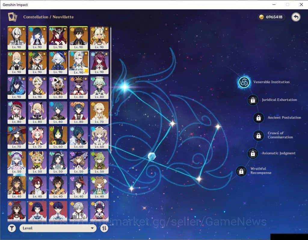 Genshin Impact Accounts ASIA|AR 59|8Limited+7(*5Weapon)|Arlecchino+Sign,Ch image 11