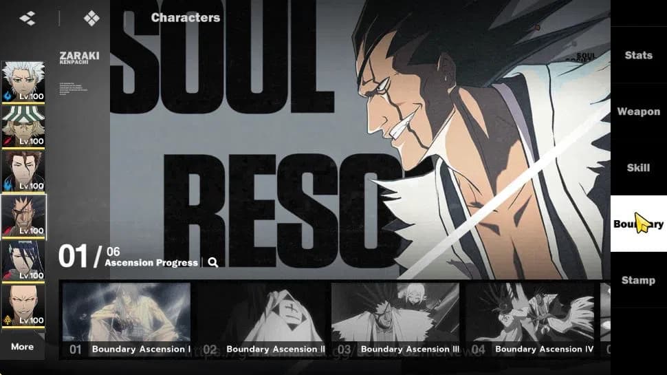 BLEACH: Soul Resonance Accounts NuverseSEA|Lv 76|5K Jade|10 SSR[(ToshiroB4,AizenB1 image 18