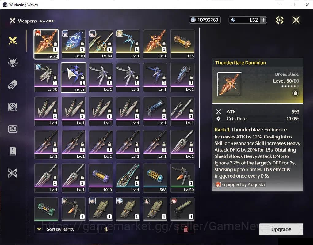 Wuthering Waves Accounts SEA |UL 52|4 Limited| Augusta R2+Sign, Iuno+Sign, image 14