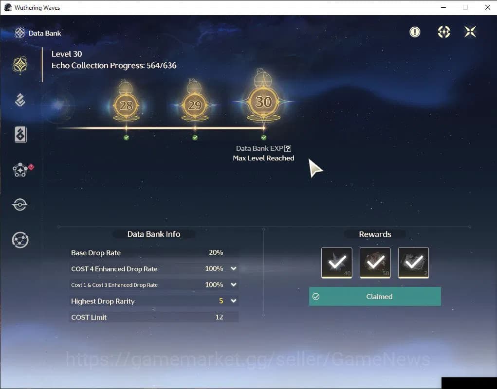 Wuthering Waves Accounts SEA |UL 52|4 Limited| Augusta R2+Sign, Iuno+Sign, image 15