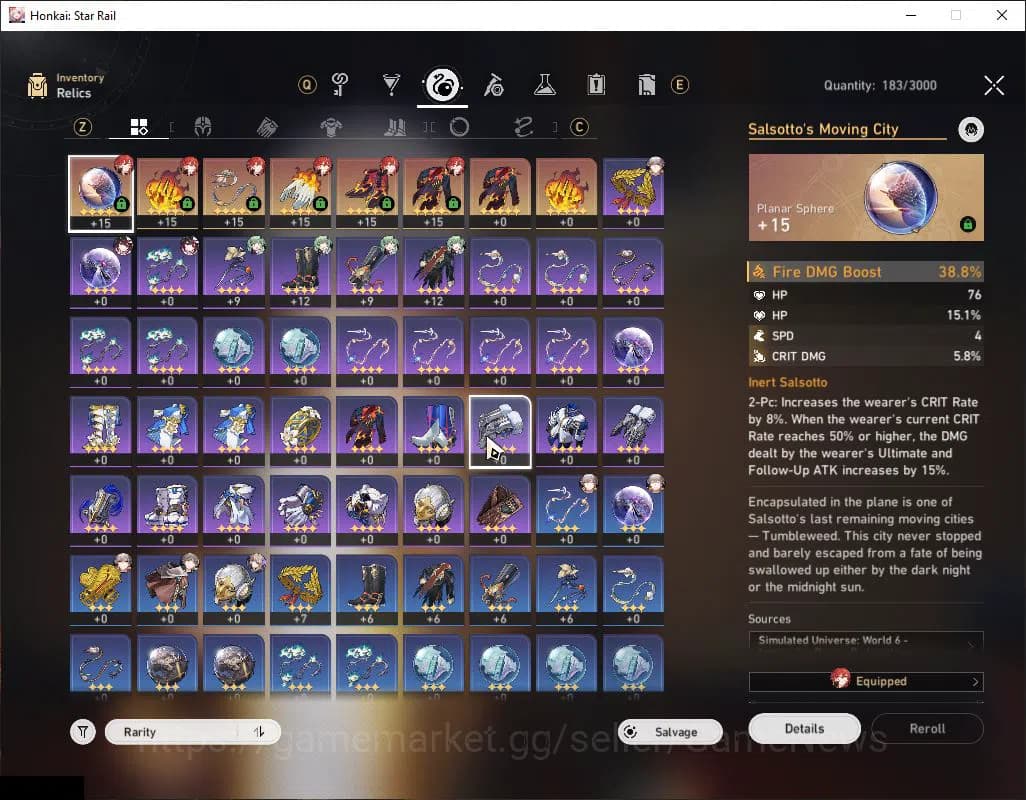 Honkai Star Rail Accounts ASIA|TL 32|3 Limited|Sparkle,Huohuo,Silver Wolf LV image 6