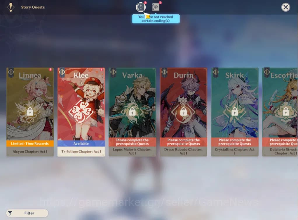 Genshin Impact Accounts ASIA|AR34|3Limited+20(*4Character)|Venti,Kazuha,Cy image 13