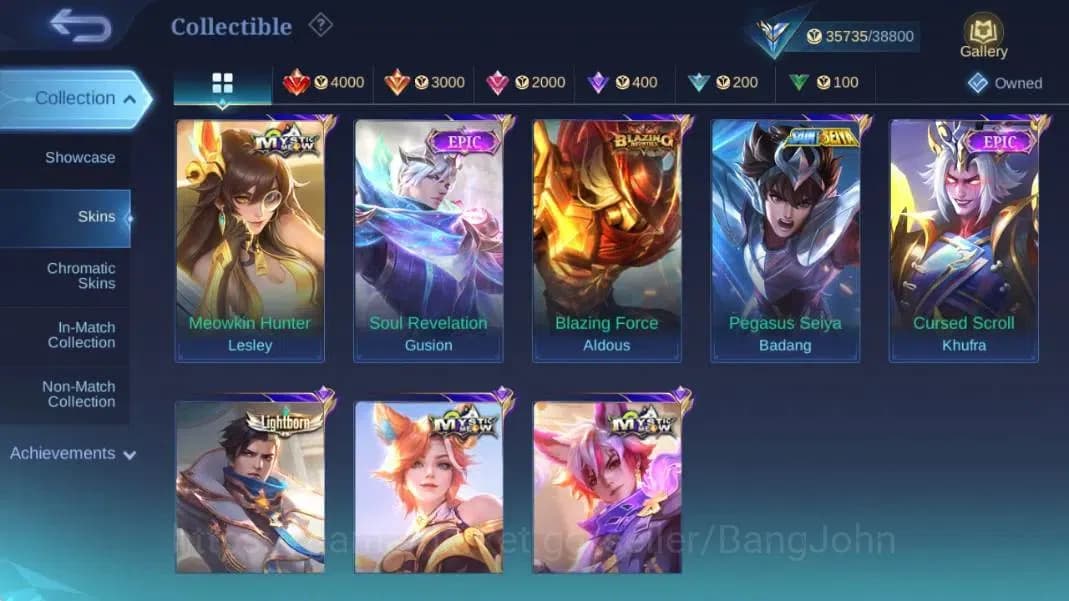 Mobile Legends: Bang Bang Accounts Global|Hero 125|Skin 194|Expert|KOF Karina|Lightbo image 10