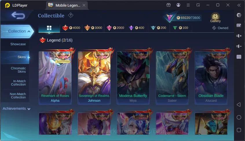 Mobile Legends: Bang Bang Accounts GLOBAL|Hero 131|Skin 245|Legend Alpha+Johnson,Kish image 19