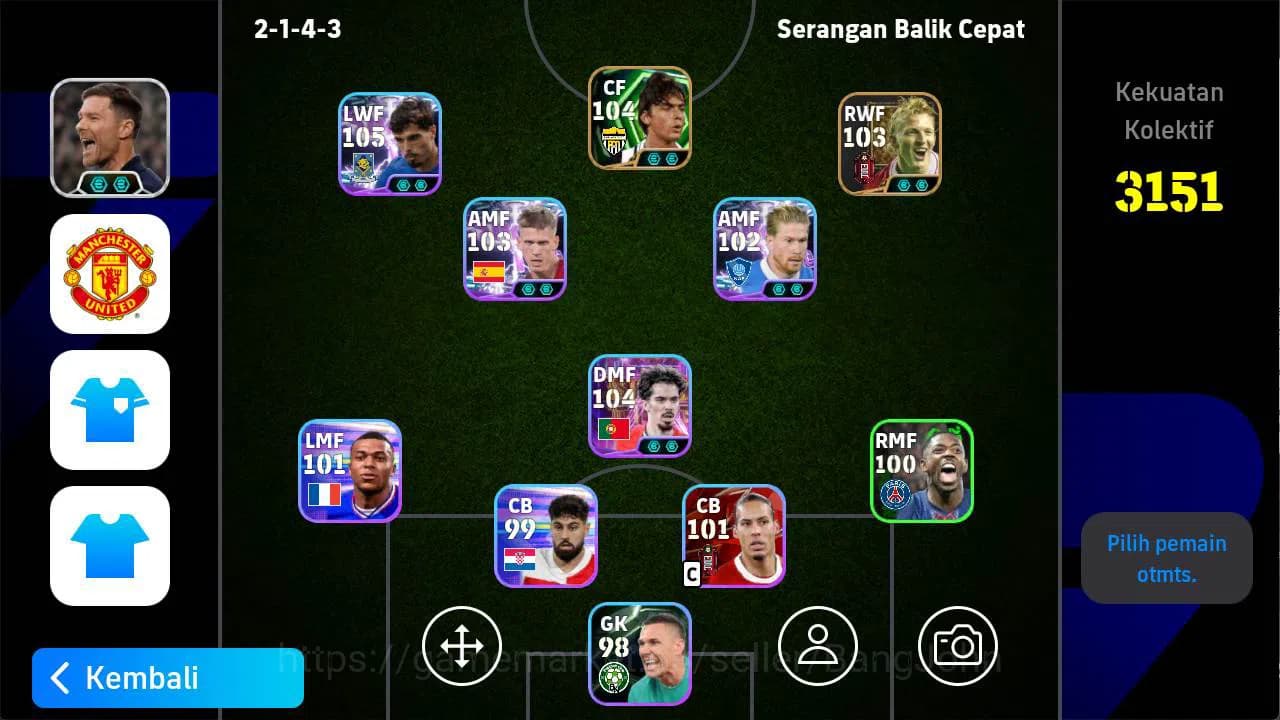 eFootball Accounts power 3151 | neto show, vitinha show, Neymar show, image 1