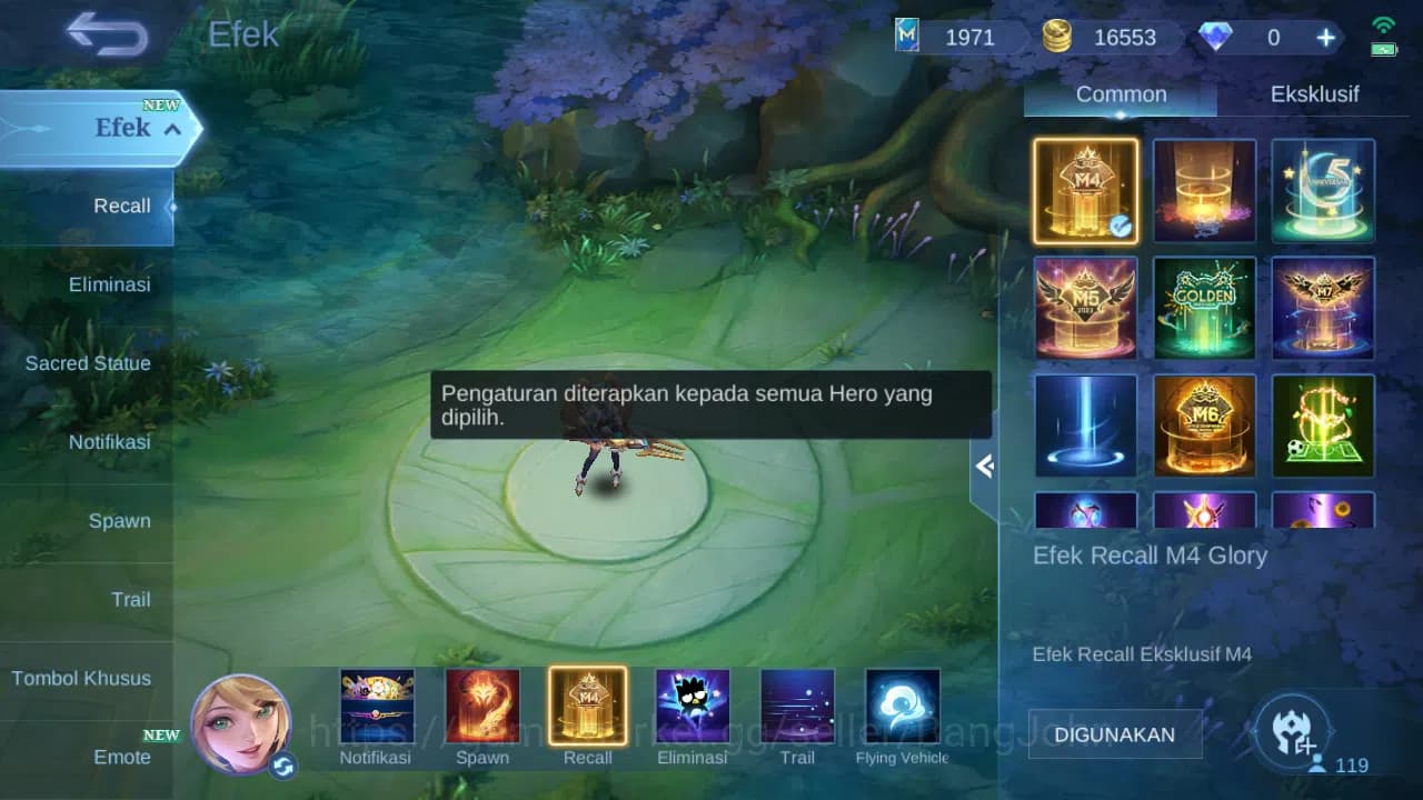 Mobile Legends: Bang Bang Accounts GLOBAL Hero 119 Skin 175 | Dtamer Lance Kimmy Este image 10