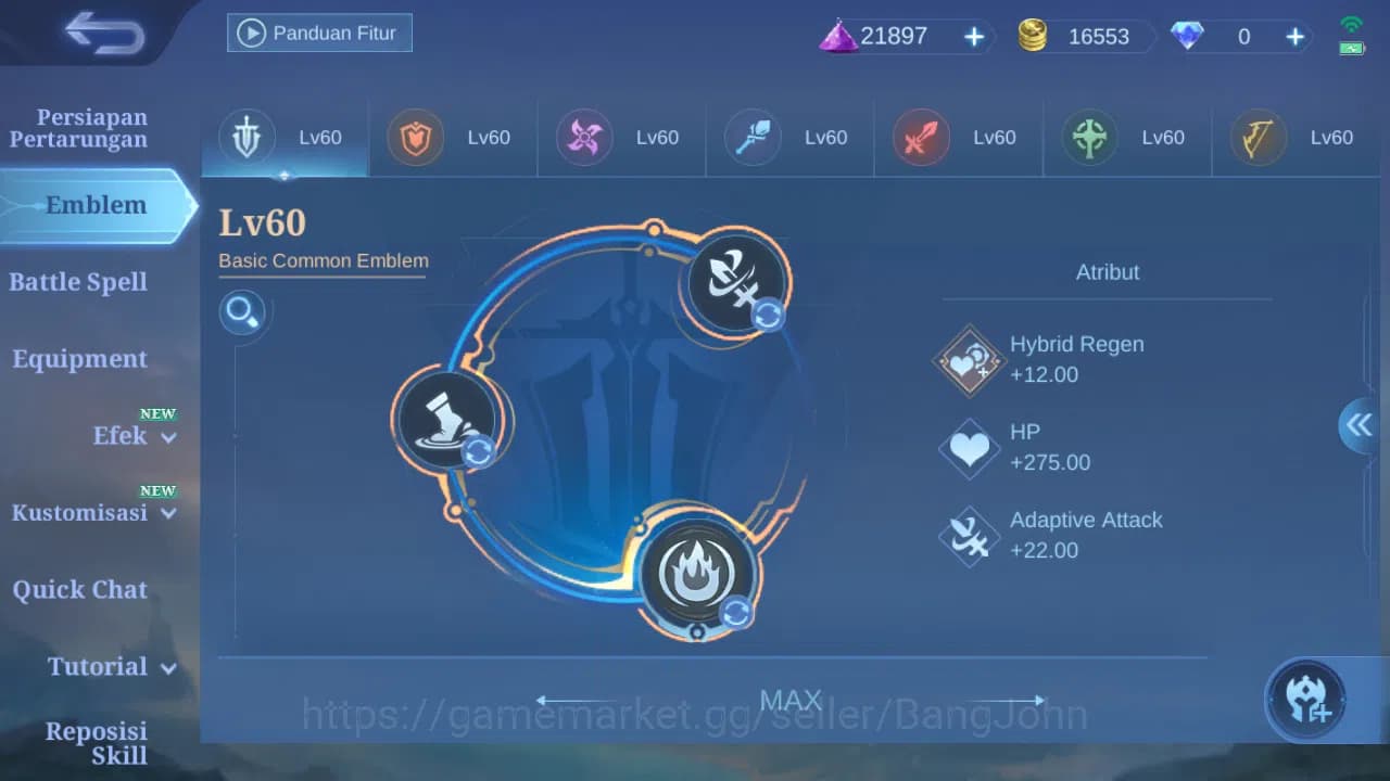 Mobile Legends: Bang Bang Accounts GLOBAL Hero 119 Skin 175 | Dtamer Lance Kimmy Este image 9