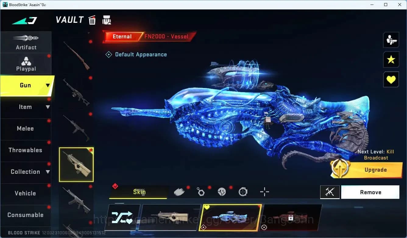 Blood Strike Accounts ASIA | Eternal FN2000-Vessel | 7 Legendary Skins | image 3