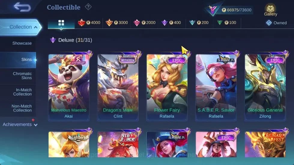 Mobile Legends: Bang Bang Accounts Hero 132|Skin 284|High Immo 100|KOF Karina,Trans R image 8