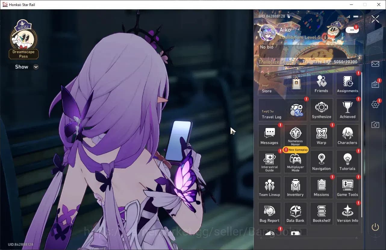 Honkai Star Rail Accounts Unknown | TL 60, Castorice+Sign, Silver Wolf E1+Si image 13