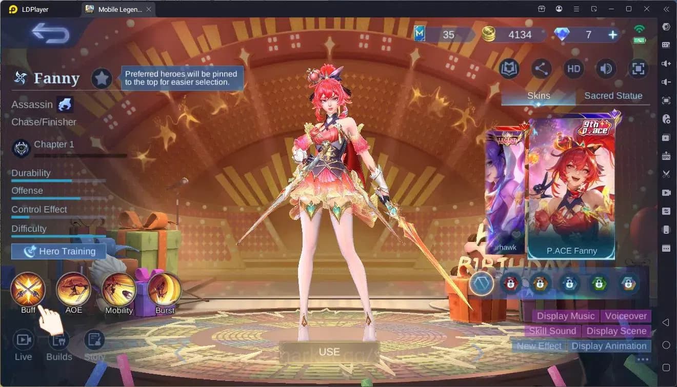 Mobile Legends: Bang Bang Accounts Global|Hero 98|Skin 165|Expert|KOF Karina|Luckybox image 2