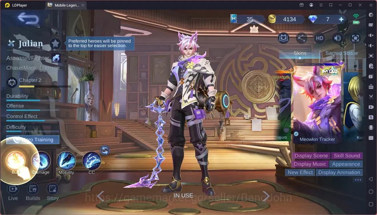 Mobile Legends: Bang Bang Accounts Global|Hero 98|Skin 165|Expert|KOF Karina|Luckybox image 6