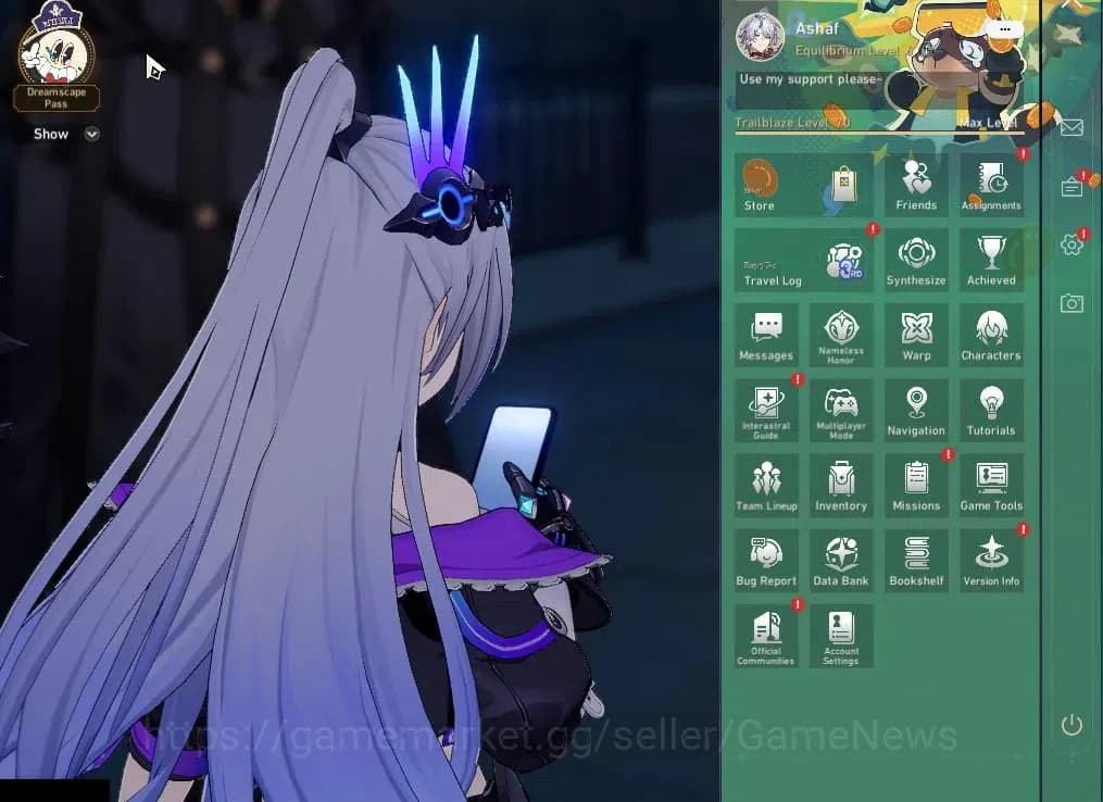 Honkai Star Rail Accounts Asia|TL 70|25 Limited|[Phainon,Anaxa,Jade E1,The H image 1
