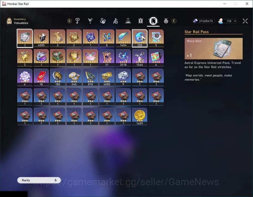 Honkai Star Rail Accounts Asia|TL 70|25 Limited|[Phainon,Anaxa,Jade E1,The H image 11