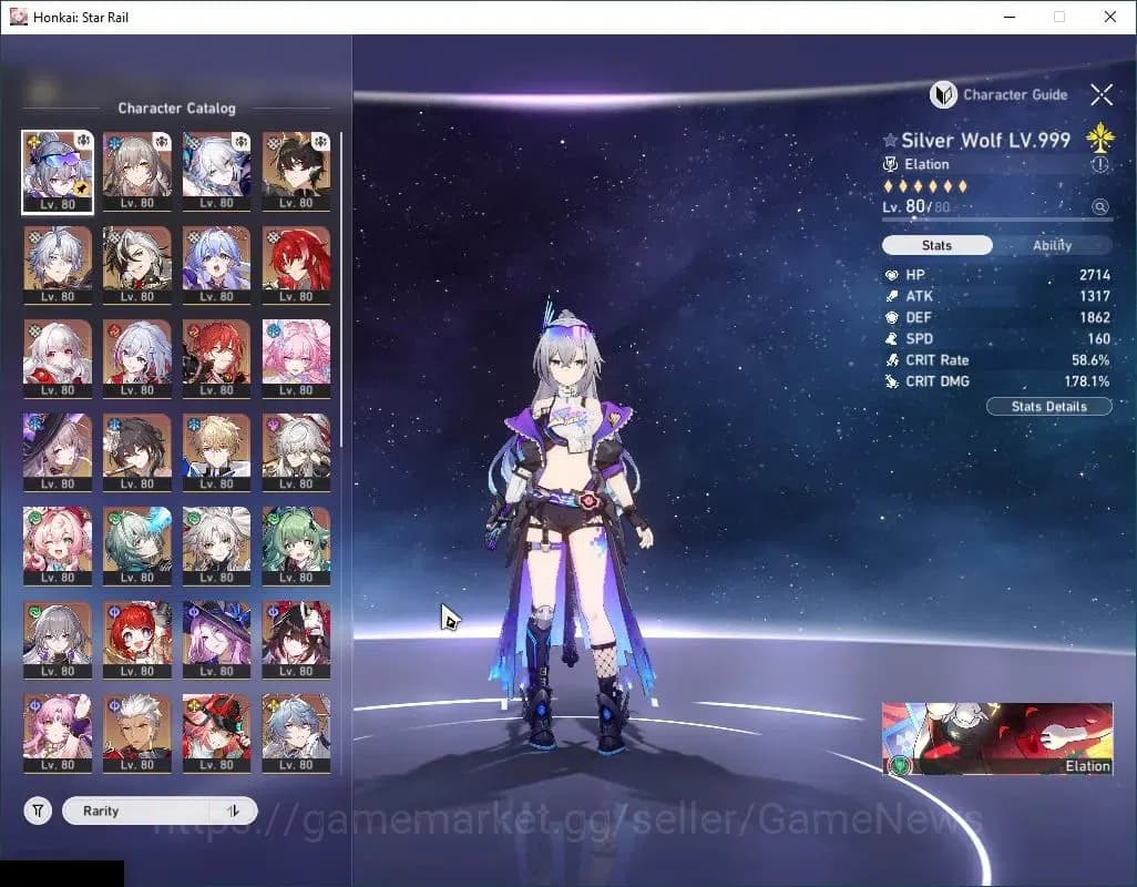 Honkai Star Rail Accounts Asia|TL 70|25 Limited|[Phainon,Anaxa,Jade E1,The H image 4