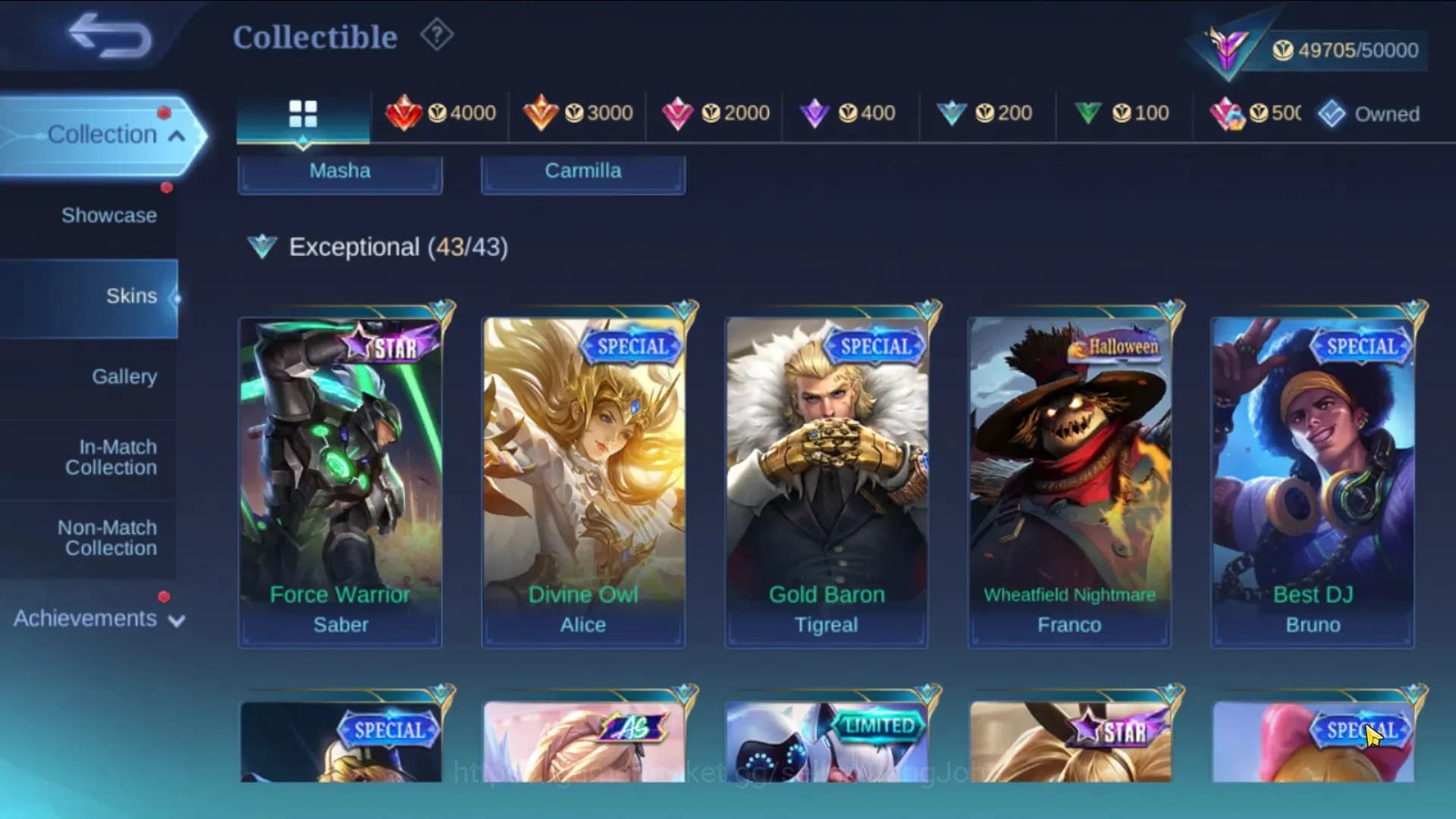 Mobile Legends: Bang Bang Accounts Global|Hero 99 Skin 207|Renowned|Collector Natalia image 1