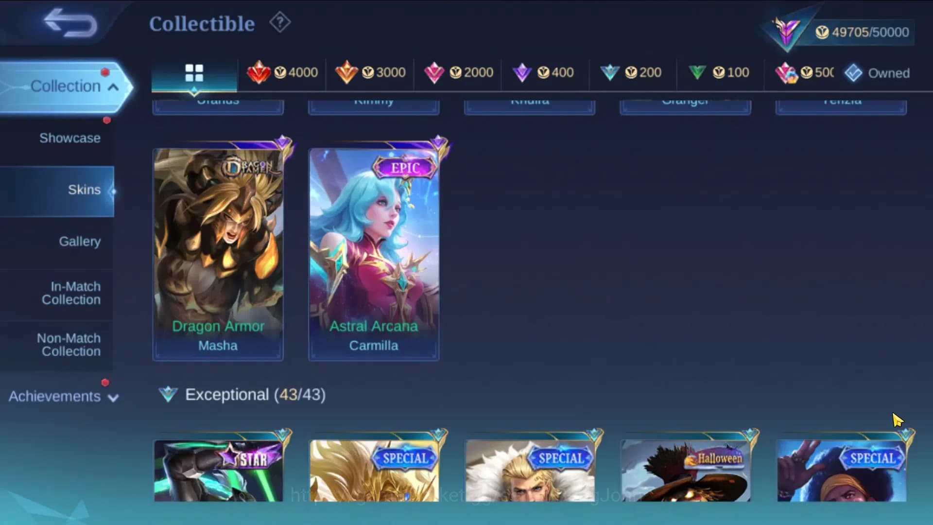 Mobile Legends: Bang Bang Accounts Global|Hero 99 Skin 207|Renowned|Collector Natalia image 2