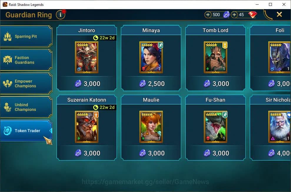 Raid: Shadow Legends Accounts Lv43 1,4M Power|1 Mythic(Galathir)|24 Legend(Bad-e image 18