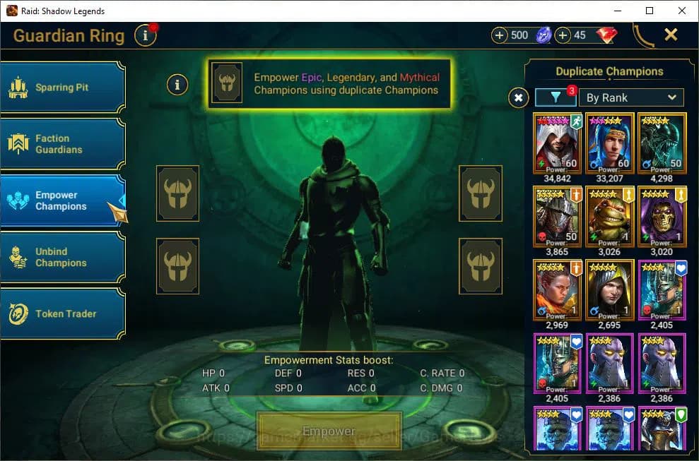 Raid: Shadow Legends Accounts Lv43 1,4M Power|1 Mythic(Galathir)|24 Legend(Bad-e image 20