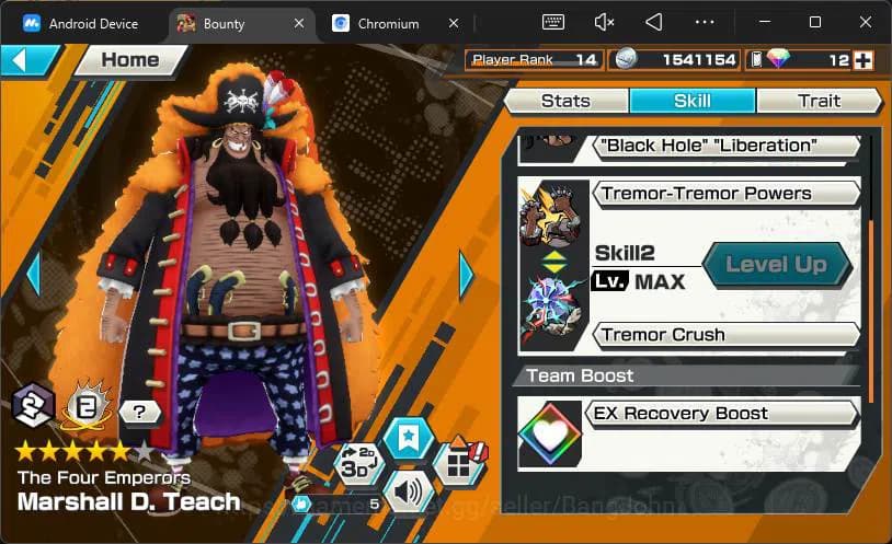 One Piece Bounty Rush Accounts GLOBAL|7 ex|WI Trafalgar Law,BP Kuzan,Great Edward image 10