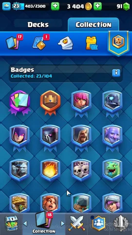 Clash Royale Accounts Lv 23|Trophy 4313|KTL 9|Total Card 74|1 Hero 1 EVO image 12