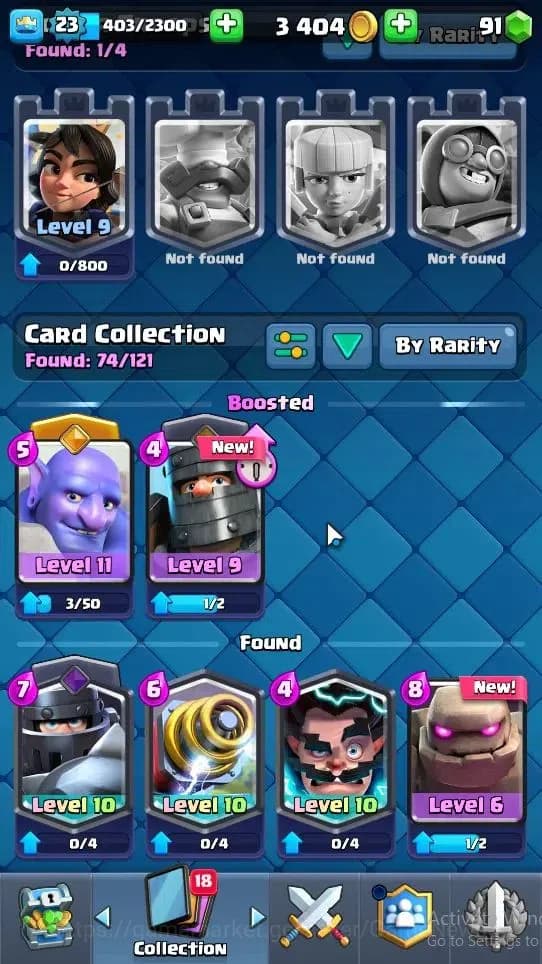 Clash Royale Accounts Lv 23|Trophy 4313|KTL 9|Total Card 74|1 Hero 1 EVO image 13