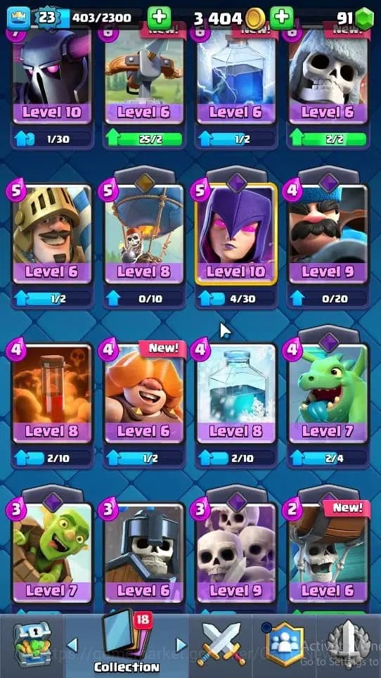 Clash Royale Accounts Lv 23|Trophy 4313|KTL 9|Total Card 74|1 Hero 1 EVO image 14