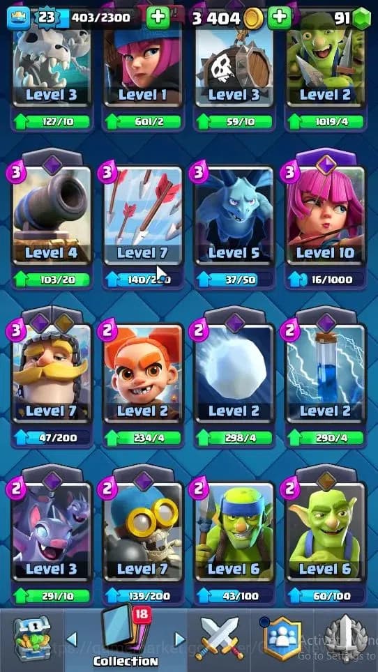 Clash Royale Accounts Lv 23|Trophy 4313|KTL 9|Total Card 74|1 Hero 1 EVO image 17