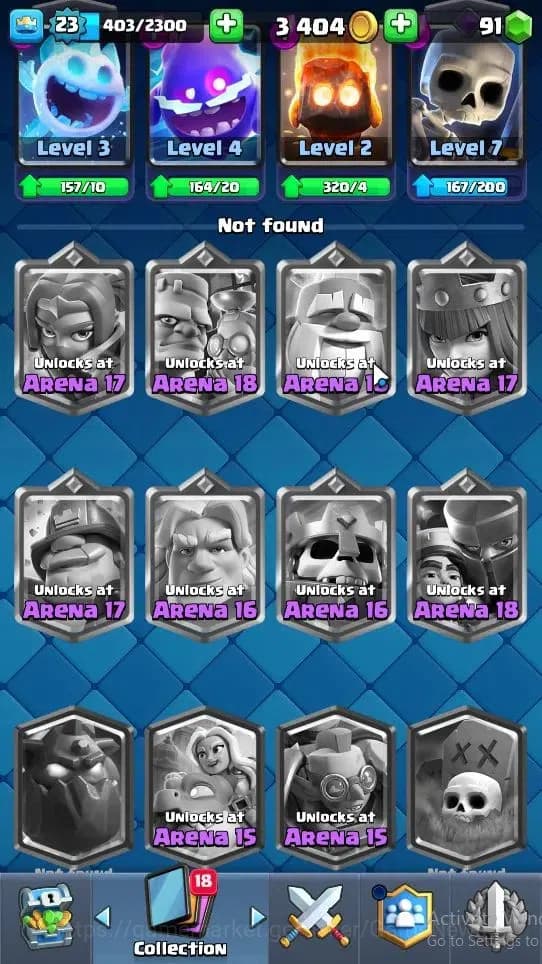 Clash Royale Accounts Lv 23|Trophy 4313|KTL 9|Total Card 74|1 Hero 1 EVO image 18