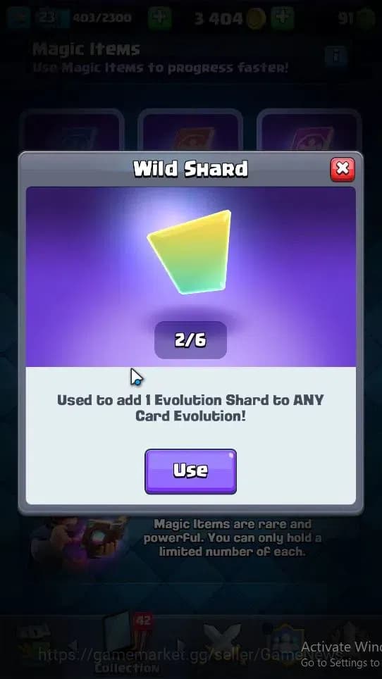 Clash Royale Accounts Lv 23|Trophy 4313|KTL 9|Total Card 74|1 Hero 1 EVO image 8