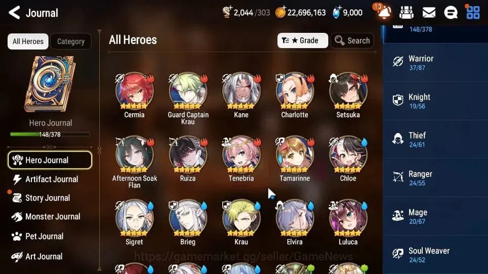 Epic Seven Accounts GLOBAL Unverif|New Era|6 ML(Salome,Ruele oL,E Ilyn image 7