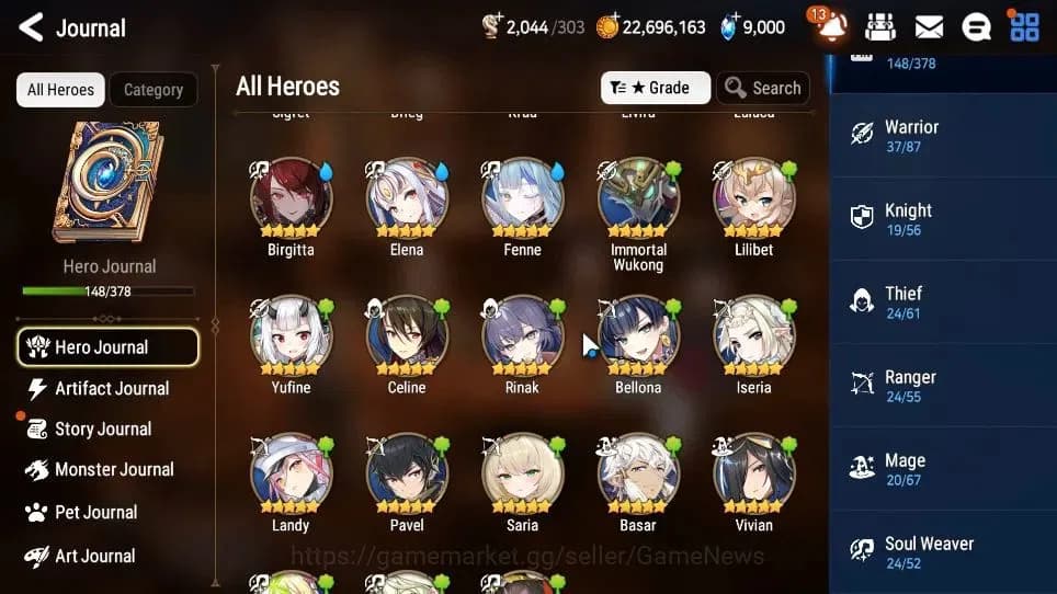 Epic Seven Accounts GLOBAL Unverif|New Era|6 ML(Salome,Ruele oL,E Ilyn image 8