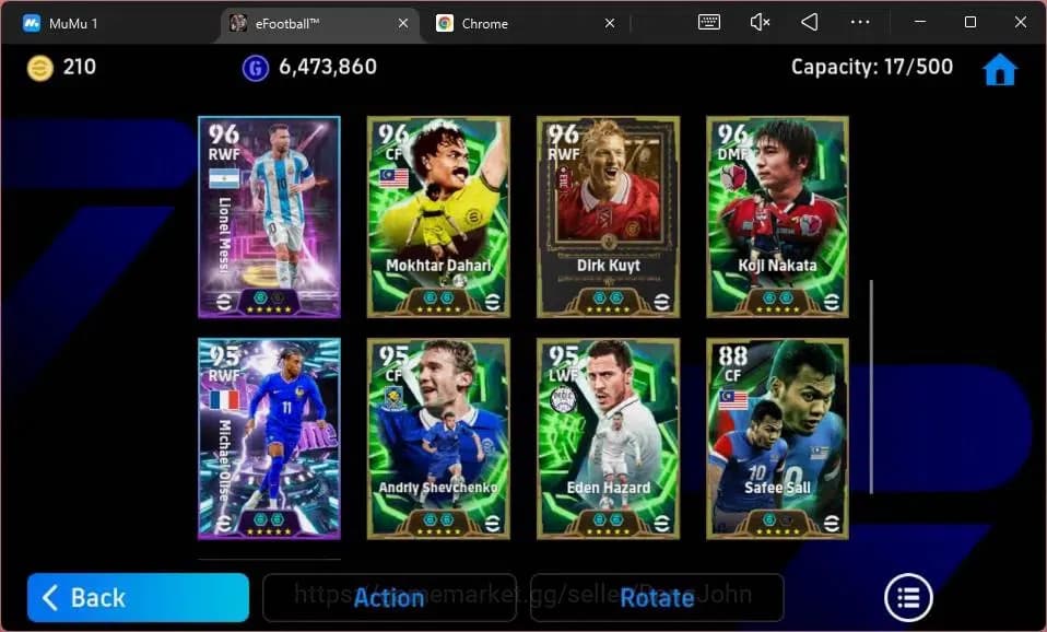 eFootball Accounts Android|PW 3168 |Carlos Epic|Cantona|Schmeichel|Ka image 2