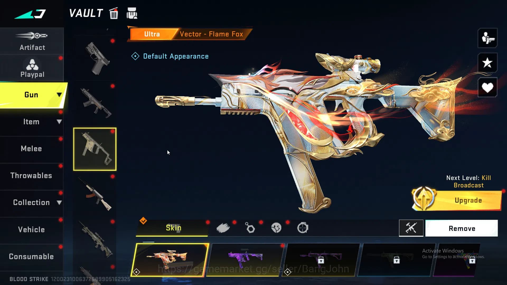 Blood Strike Accounts ASIA | Collab SCAR-EVA-08 | 2 Limited Weapon | 6 U image 6
