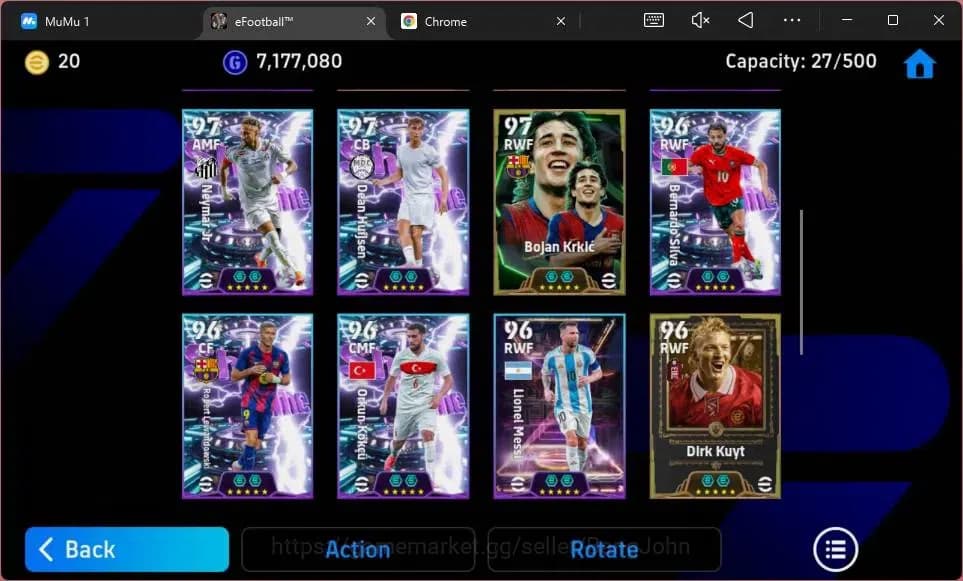 eFootball Accounts ANDROID|PW 3194|E-BT Ronaldinho Gaucho|E. Yaya Tou image 10