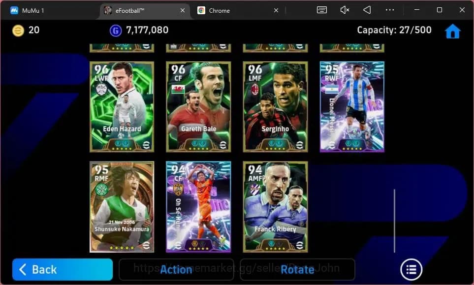 eFootball Accounts ANDROID|PW 3194|E-BT Ronaldinho Gaucho|E. Yaya Tou image 12