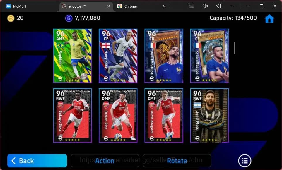 eFootball Accounts ANDROID|PW 3194|E-BT Ronaldinho Gaucho|E. Yaya Tou image 8