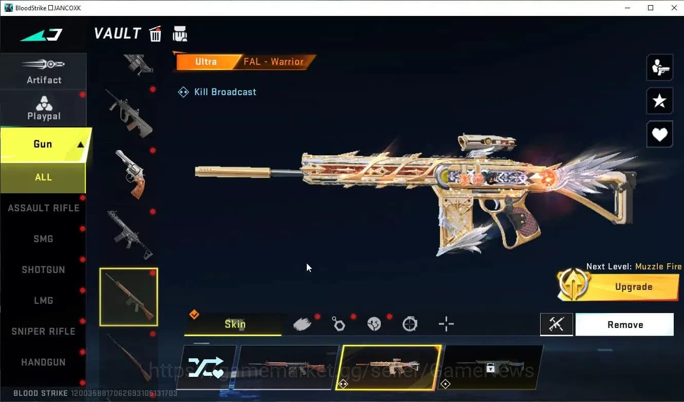 Blood Strike Accounts ASIA|15 ULTRA[VOLT,RAN,S868,UMP45,M1887,FAL,SCAR,E image 16