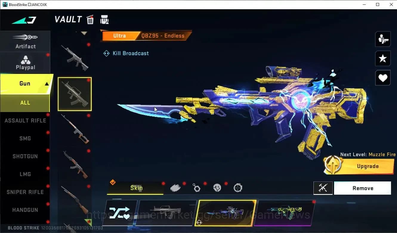Blood Strike Accounts ASIA|15 ULTRA[VOLT,RAN,S868,UMP45,M1887,FAL,SCAR,E image 17