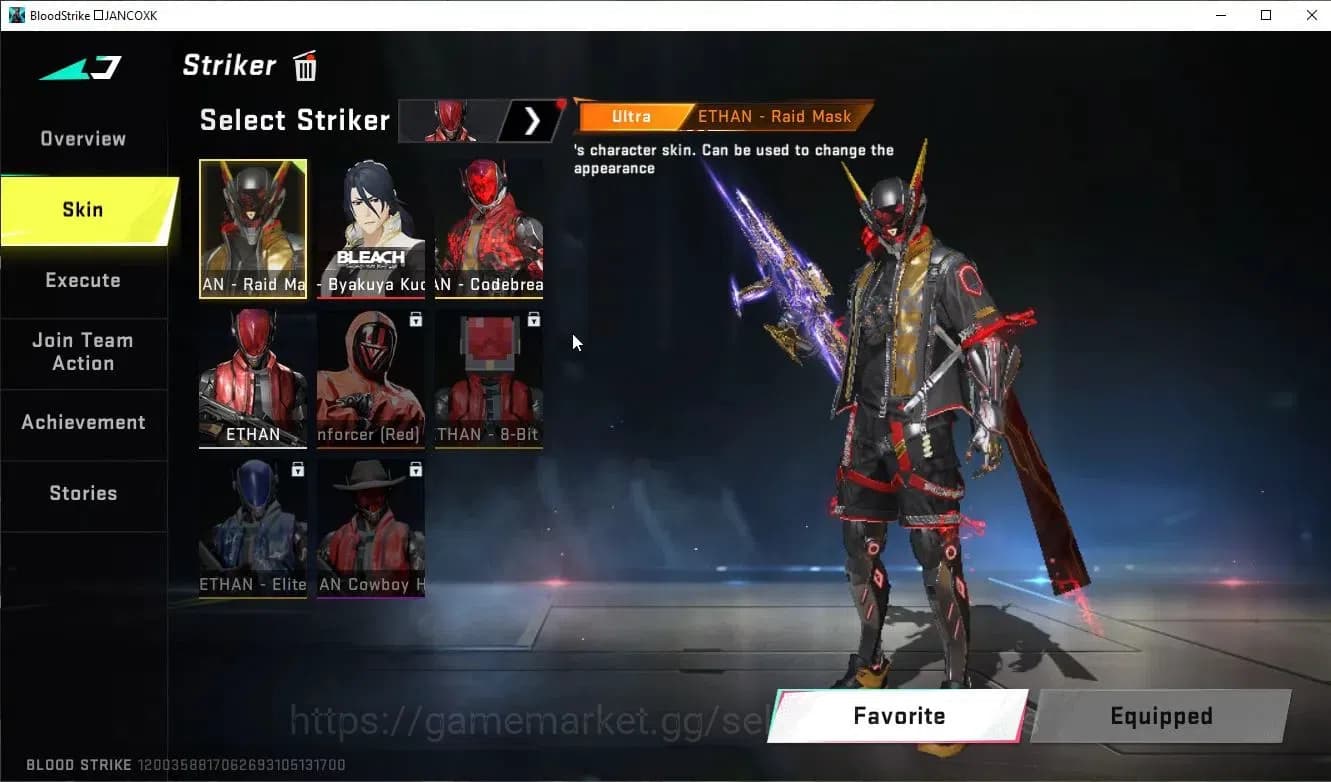 Blood Strike Accounts ASIA|15 ULTRA[VOLT,RAN,S868,UMP45,M1887,FAL,SCAR,E image 4