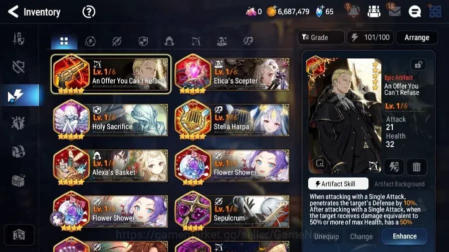 Epic Seven Accounts GLOBAL Unverif|New Era|2 ML(Salome,Martial Artist image 10