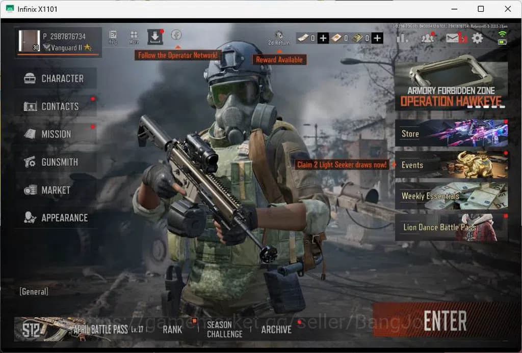 Arena Breakout Accounts Mobile|LVL 30|SV 11,4M|CV 5,5M|utopia 1, VSS Squir image 1