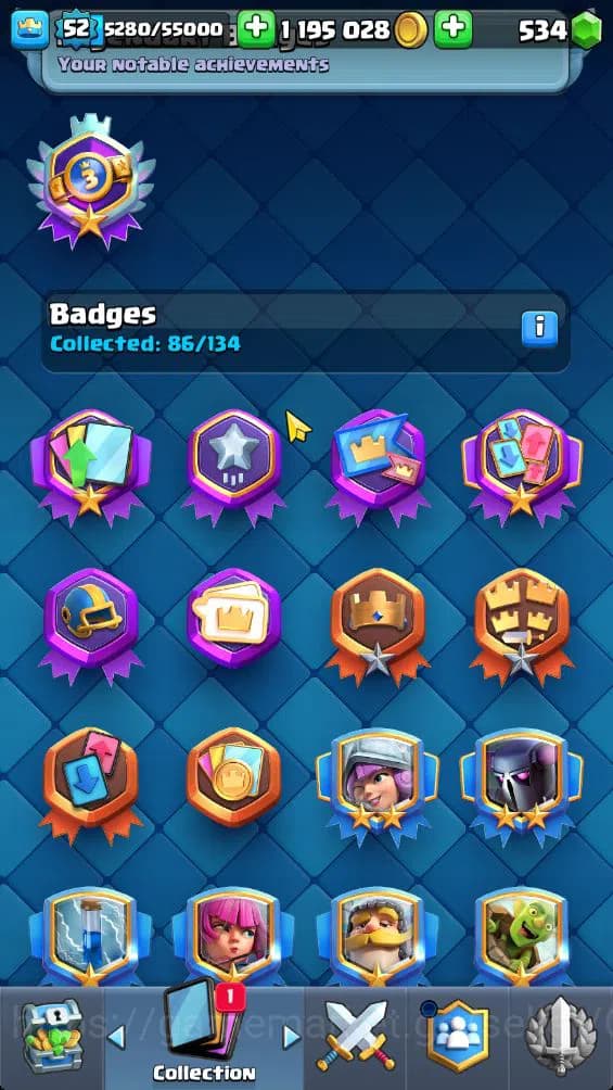 Clash Royale Accounts Lv 52|Trophy 10876|KTL 14|Limited Skin|Card 119|4 image 10