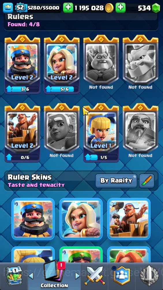 Clash Royale Accounts Lv 52|Trophy 10876|KTL 14|Limited Skin|Card 119|4 image 11