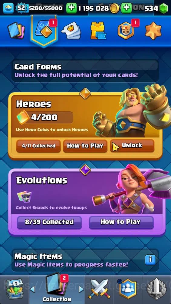 Clash Royale Accounts Lv 52|Trophy 10876|KTL 14|Limited Skin|Card 119|4 image 5