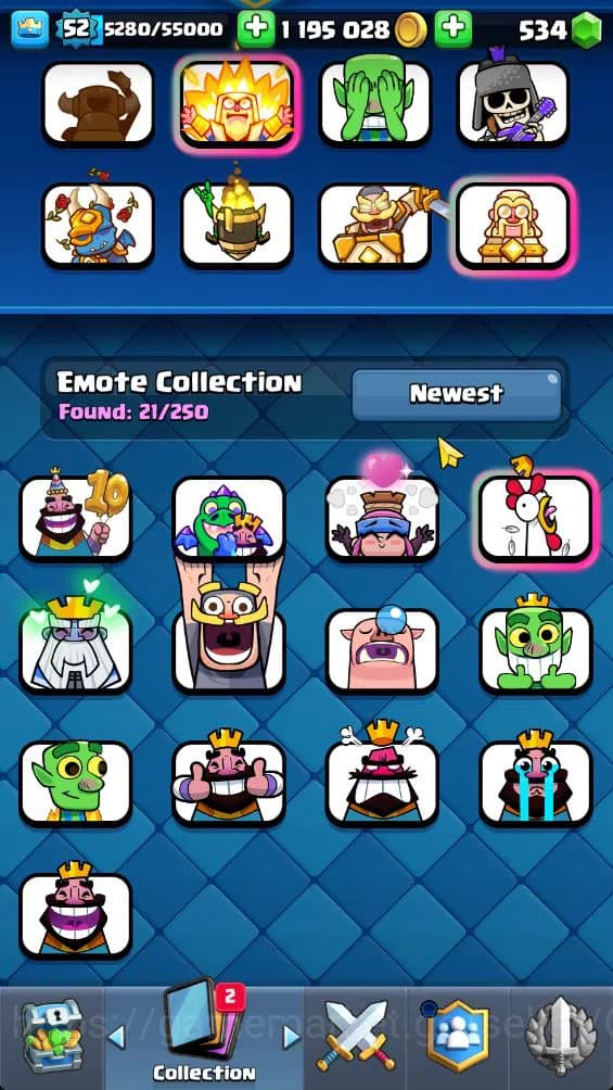 Clash Royale Accounts Lv 52|Trophy 10876|KTL 14|Limited Skin|Card 119|4 image 7