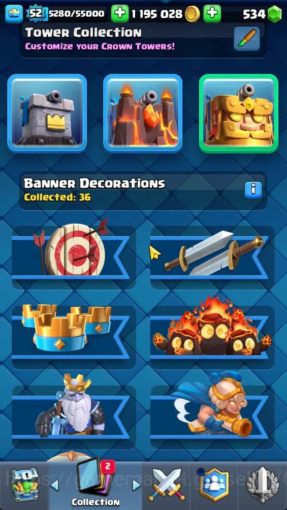 Clash Royale Accounts Lv 52|Trophy 10876|KTL 14|Limited Skin|Card 119|4 image 8