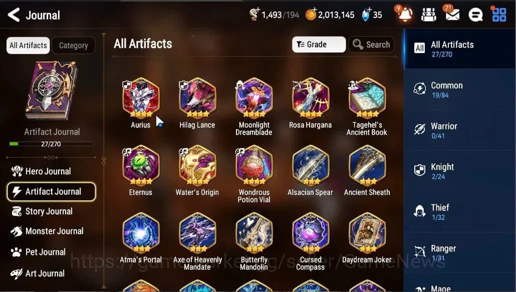 Epic Seven Accounts GLOBAL UNVERIF|New Era|Starter|2 ML (AShadow, Zio) image 6